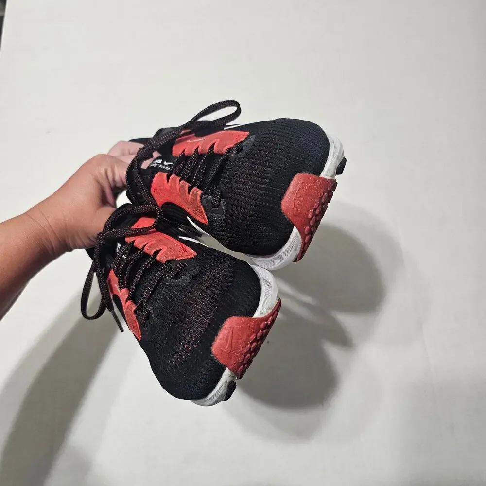 NIKE Air Zoom Pegasus 40 in Black and Crimson Red Men's Size 9